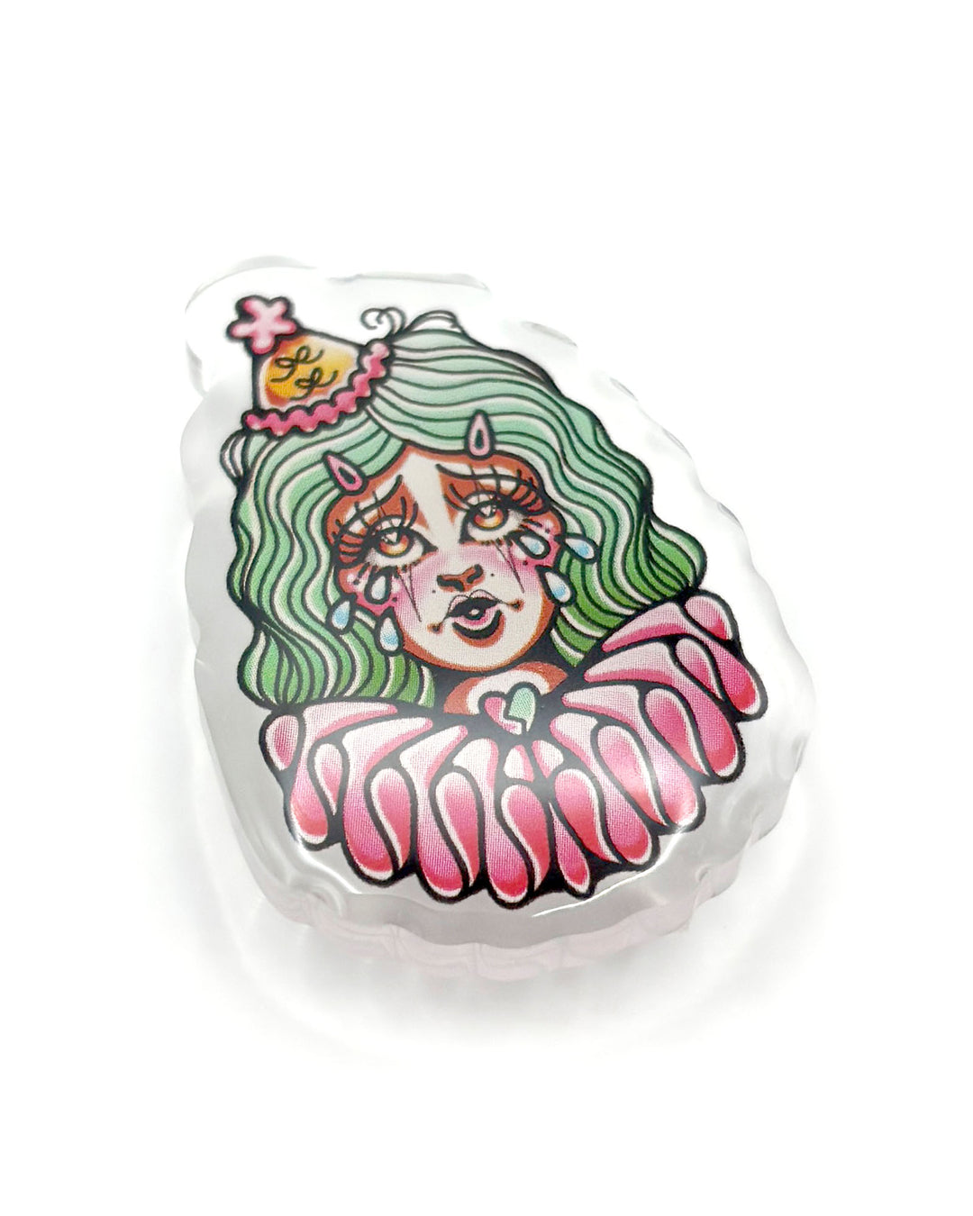 Sad Clown Pin