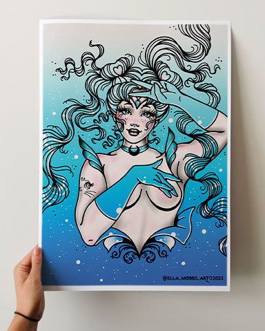 Sailor Moon Print - Ella Mobbs