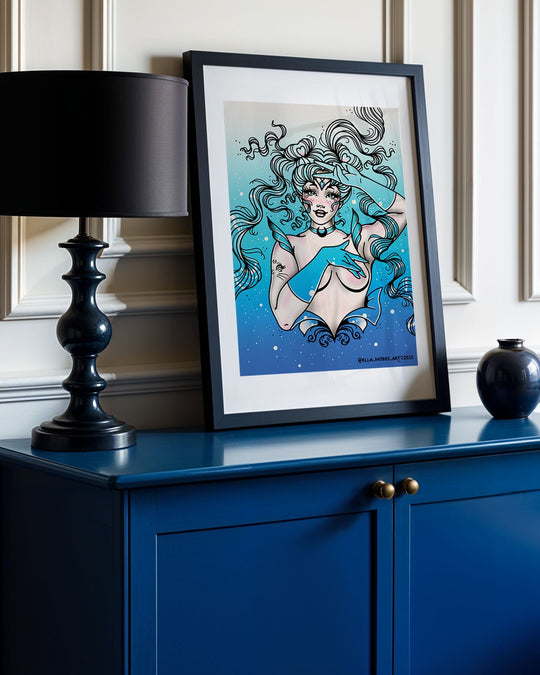 Sailor Moon Print - Ella Mobbs