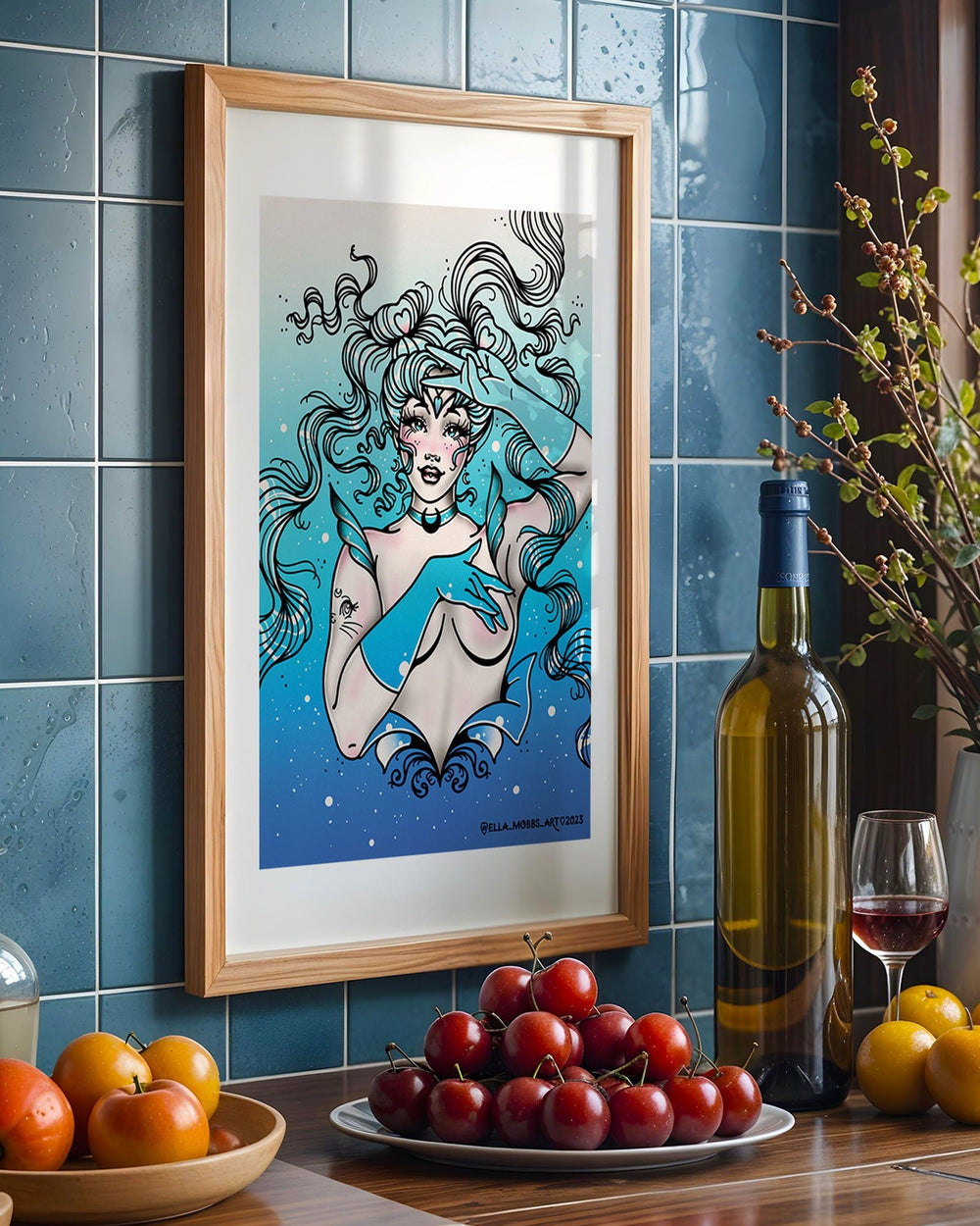 Sailor Moon Print - Ella Mobbs