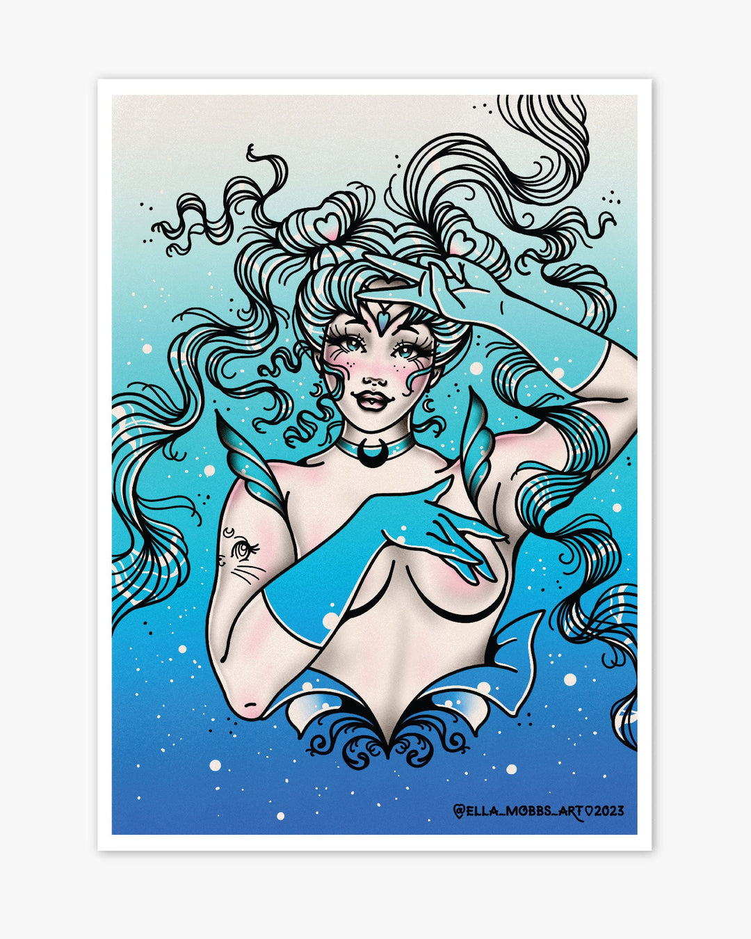 Sailor Moon Print - Ella Mobbs