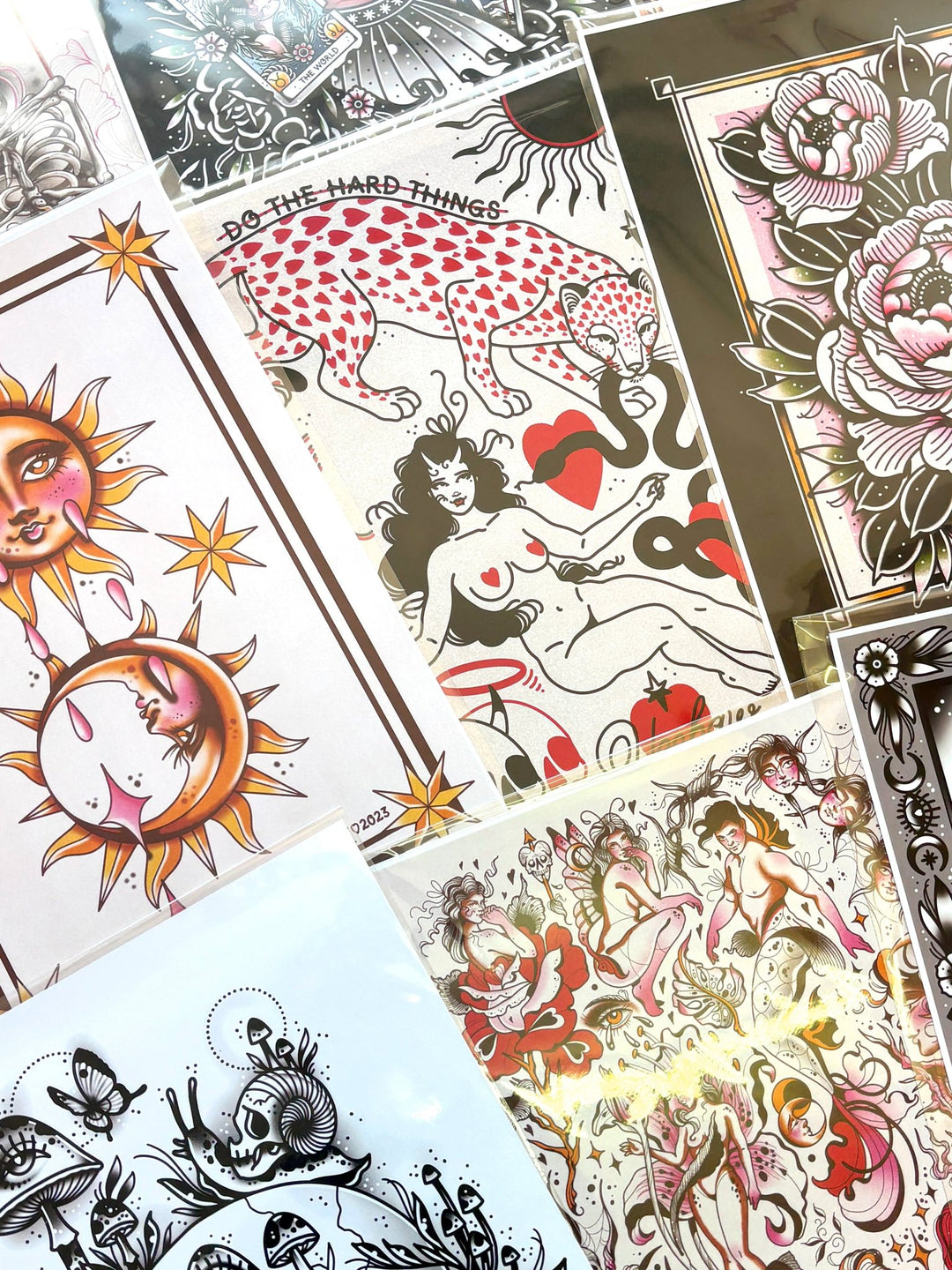 SALE A5 Lucky Dip Prints (8) - EllaMobbs