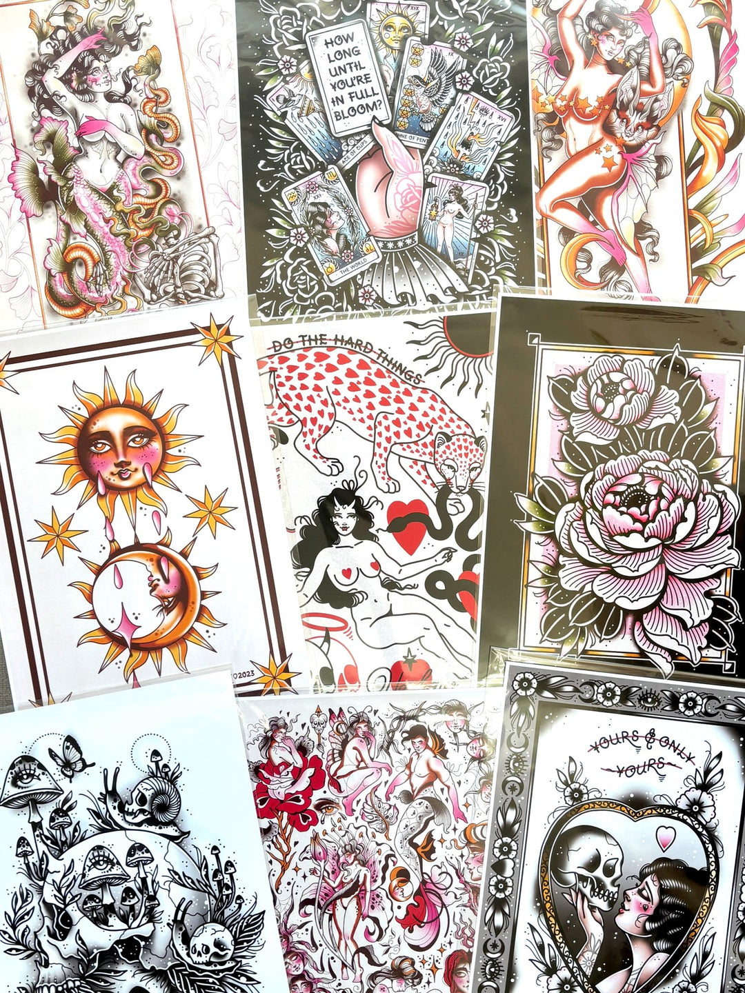 SALE A5 Lucky Dip Prints (8) - EllaMobbs