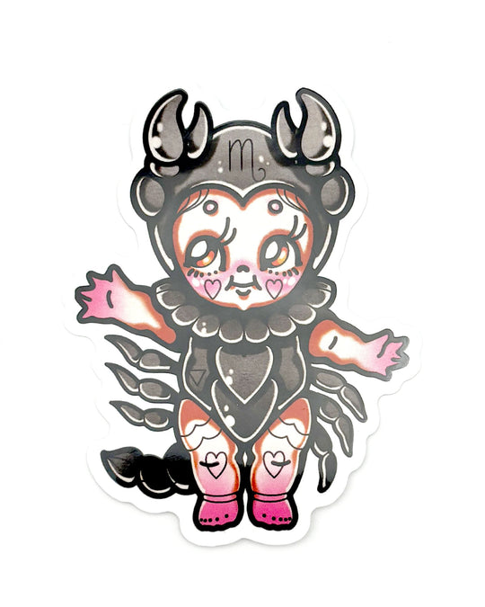 Scorpio Sticker - Ella Mobbs