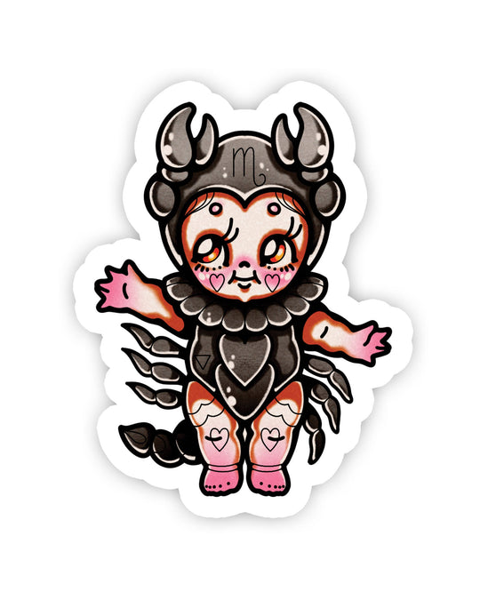 Scorpio Sticker - Ella Mobbs
