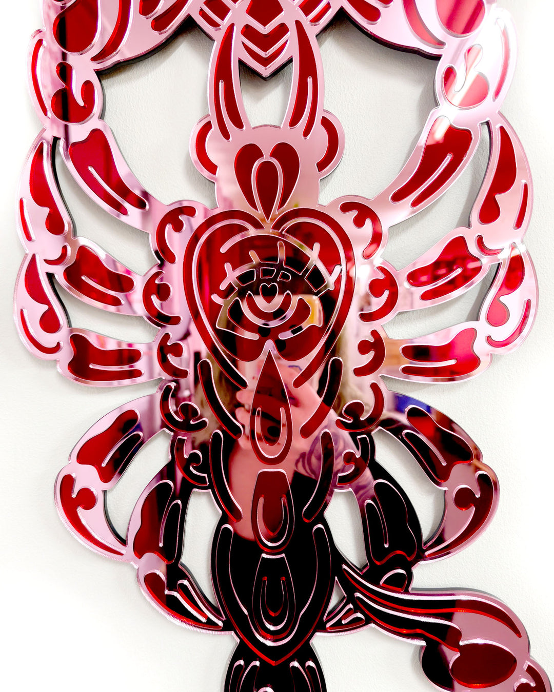 Scorpion Wall Hanging (Pink)