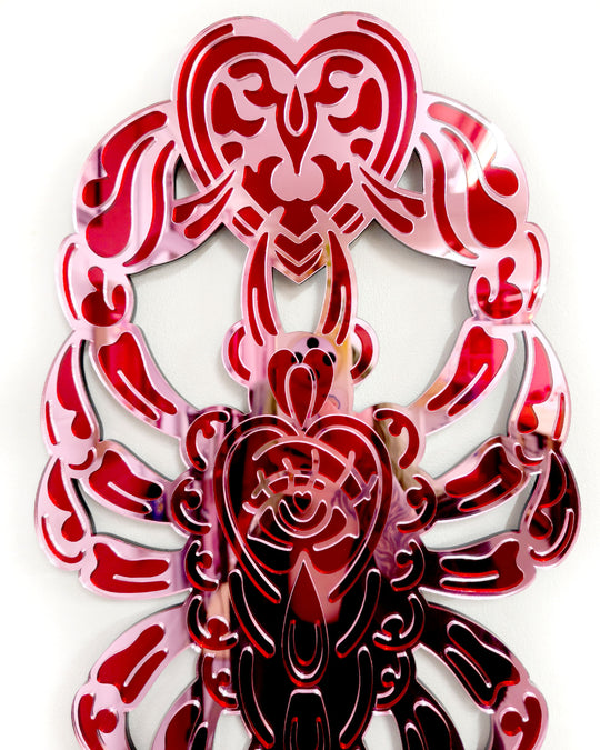 Scorpion Wall Hanging (Pink)