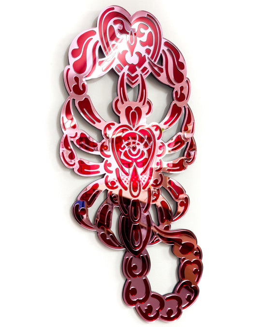Scorpion Wall Hanging (Pink)