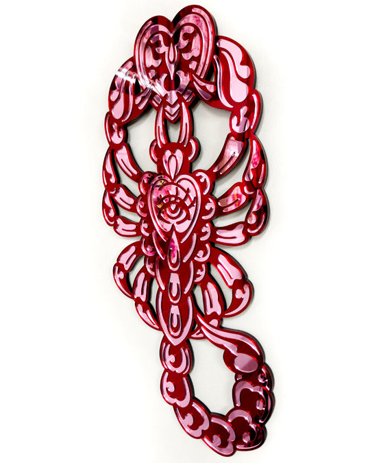 Scorpion Wall Hanging (Red)