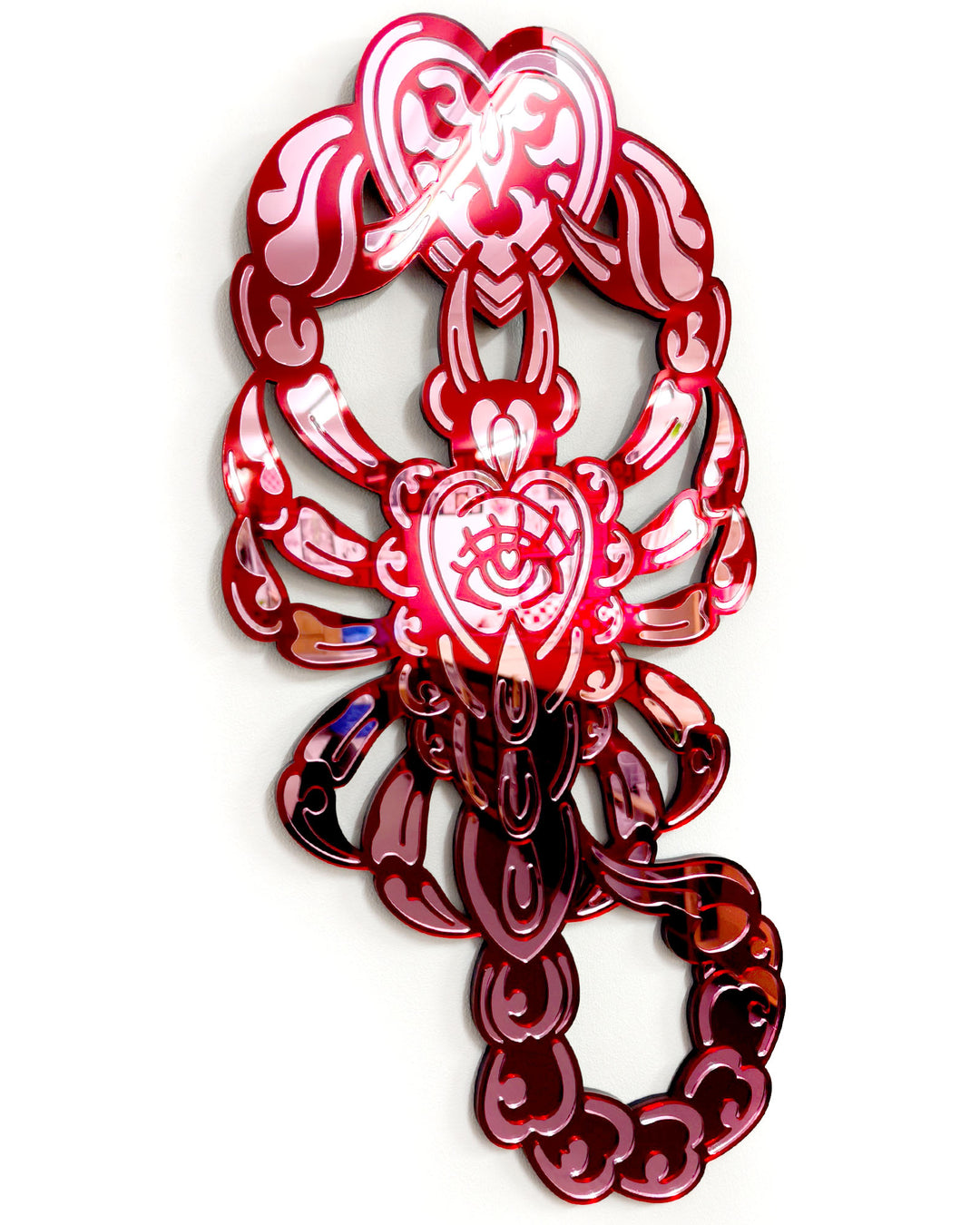 Scorpion Wall Hanging (Red)