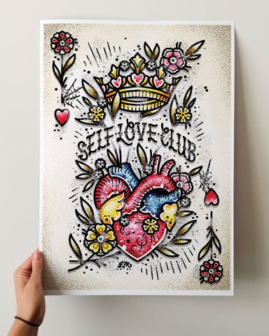 Self Love Club Print - Ella Mobbs