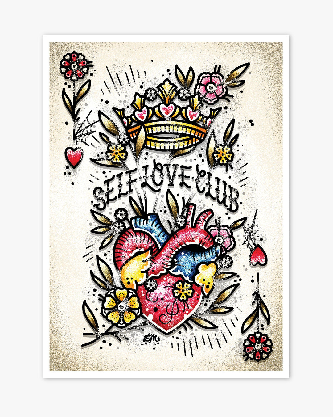 Self Love Club Print - Ella Mobbs