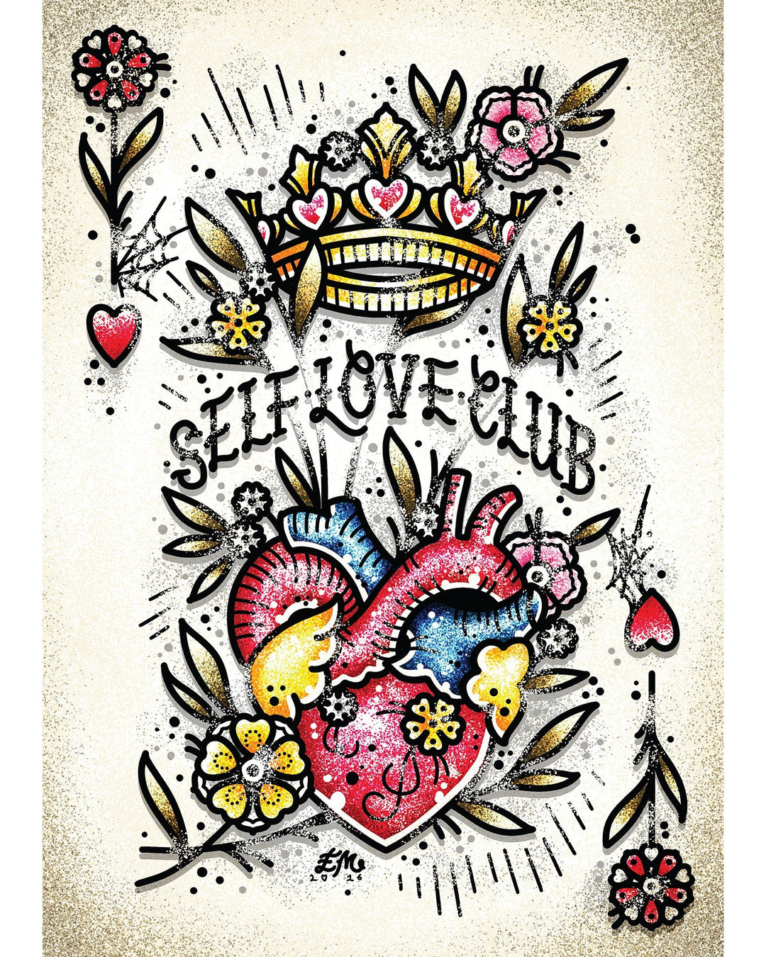 Self Love Club Print - EllaMobbs