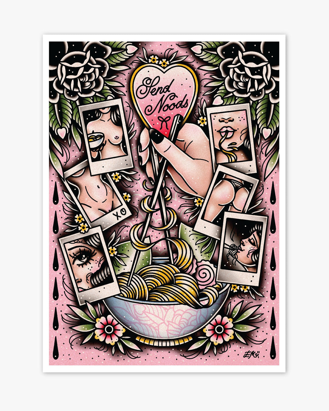 Send Noods Print - Ella Mobbs