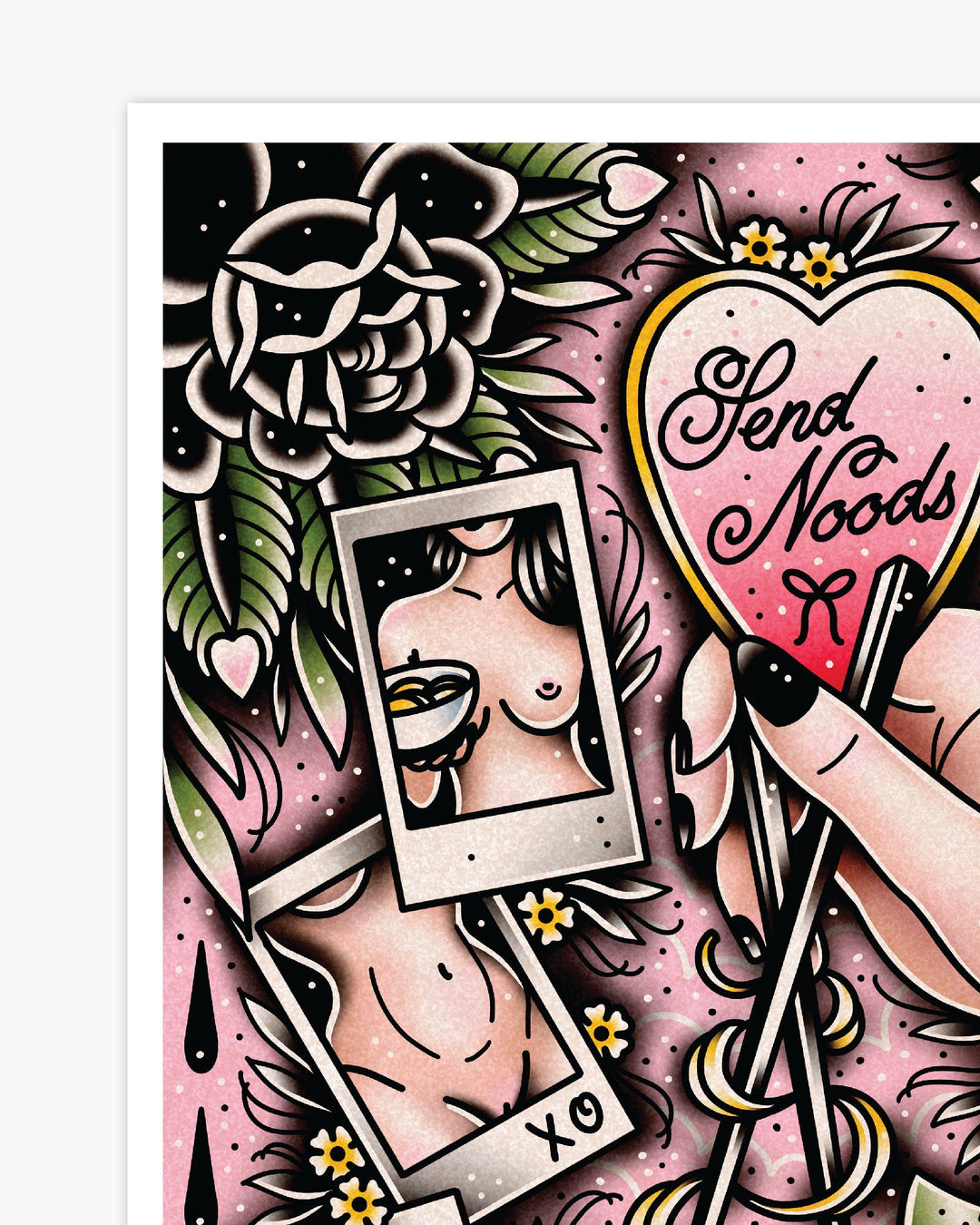 Send Noods Print - Ella Mobbs