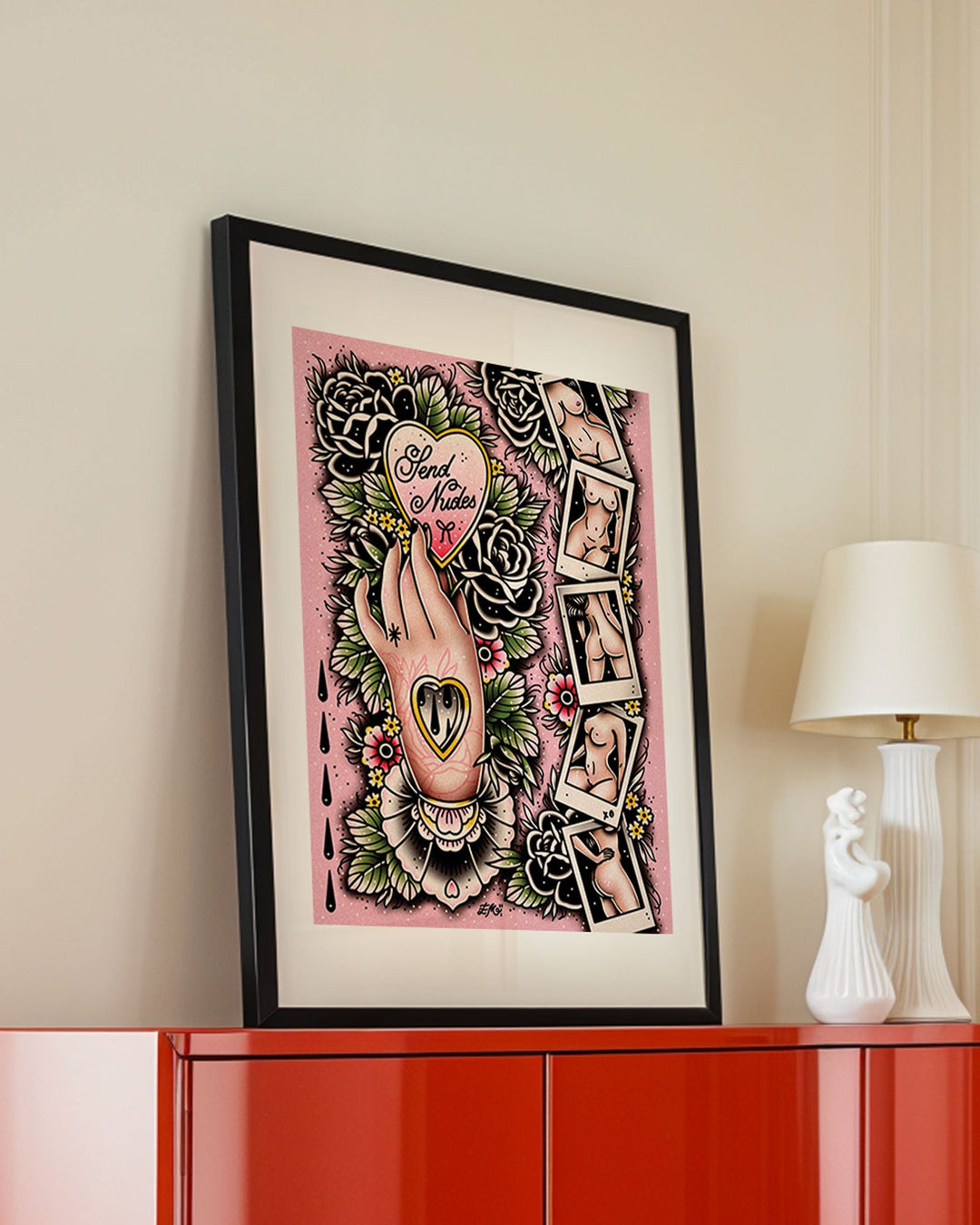 Send Nudes Print - Ella Mobbs