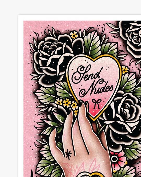 Send Nudes Print - Ella Mobbs