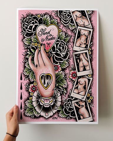 Send Nudes Print - Ella Mobbs
