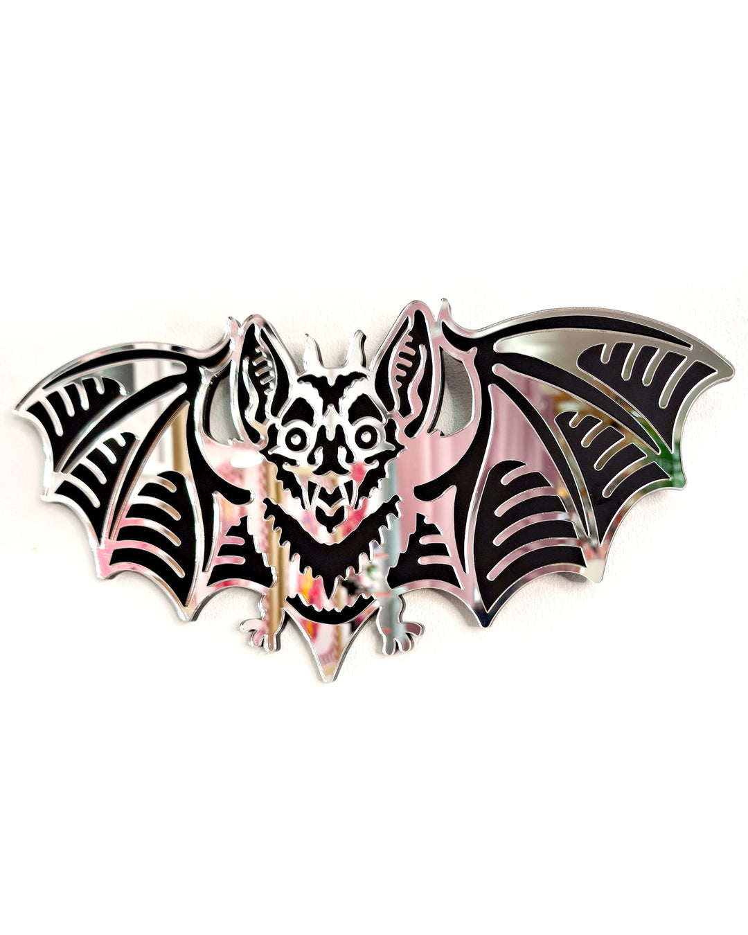 Bat Wall Hanging (Silver)