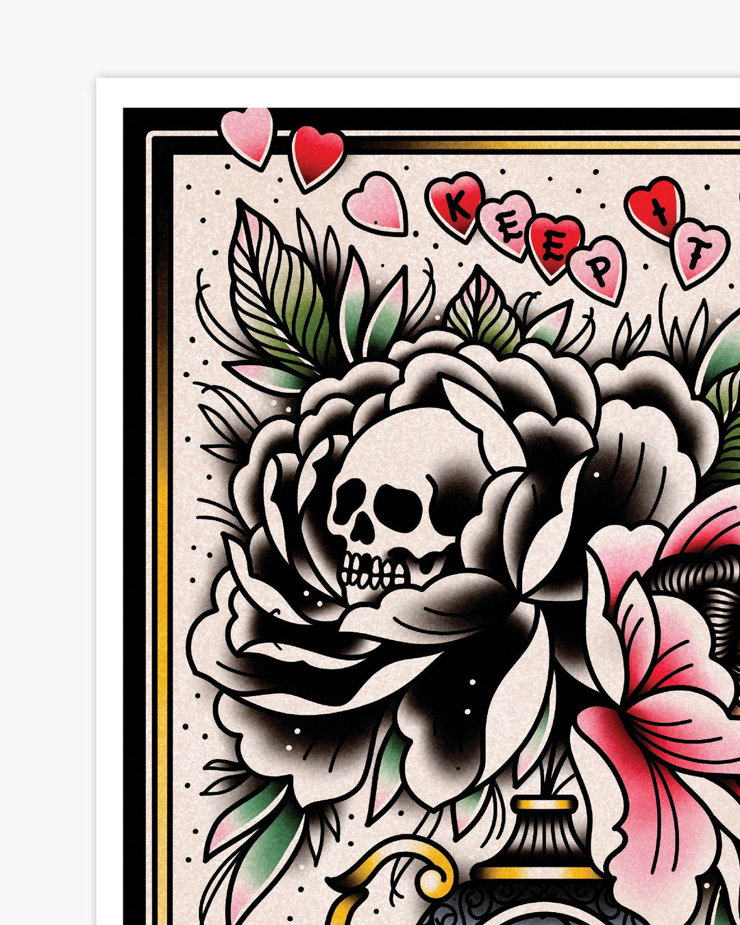 Simple Vase Print - Ella Mobbs