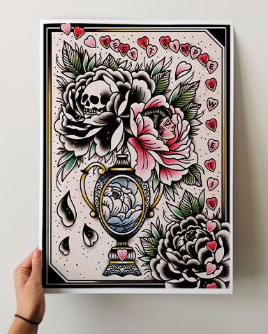 Simple Vase Print - Ella Mobbs