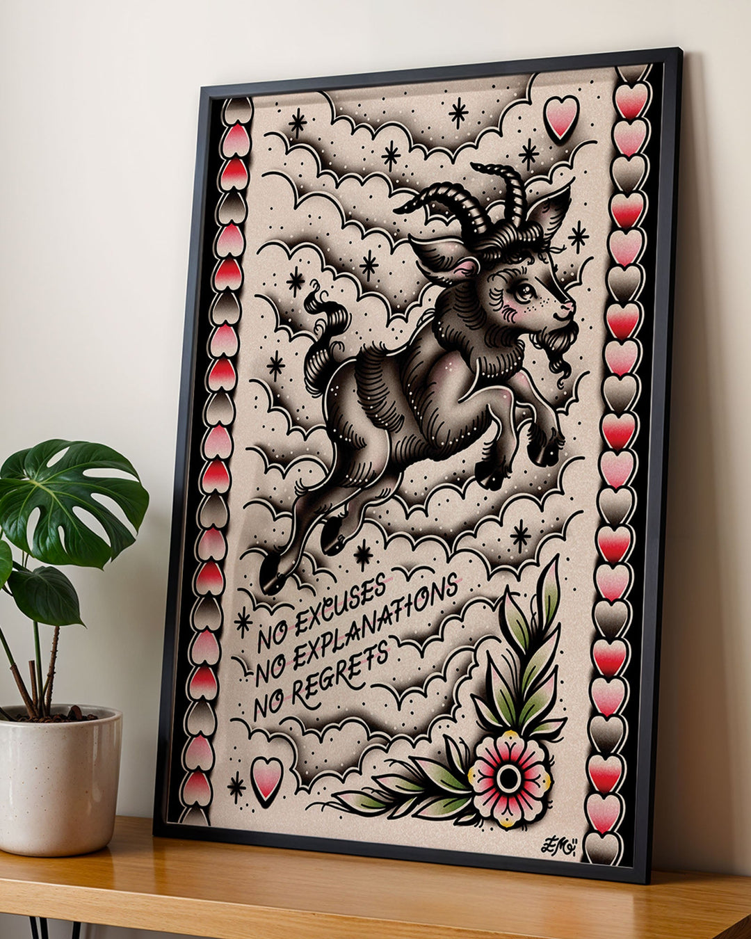 Simple Vase Print - Ella Mobbs