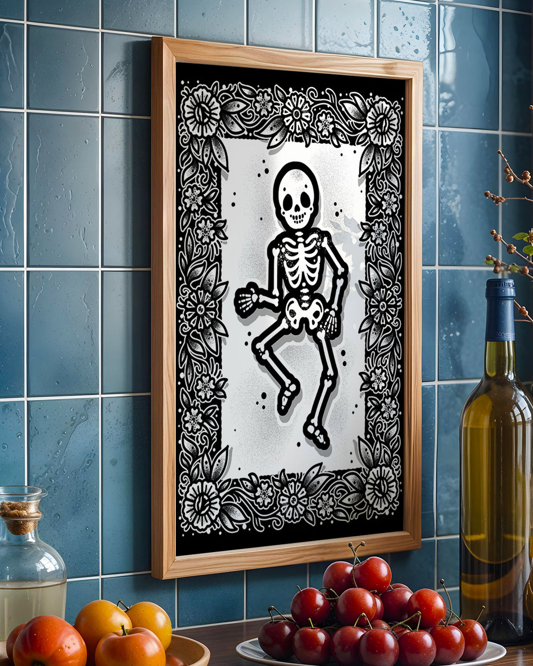Skeleton Print