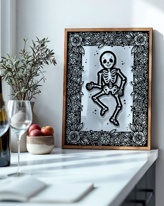 Skeleton Print