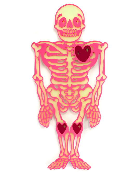 Skeleton Wall Hanging (Glow in Dark)
