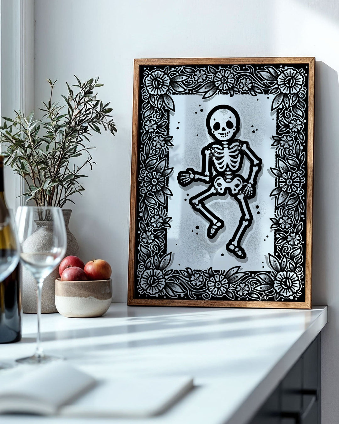 Skeleton Print - Ella Mobbs