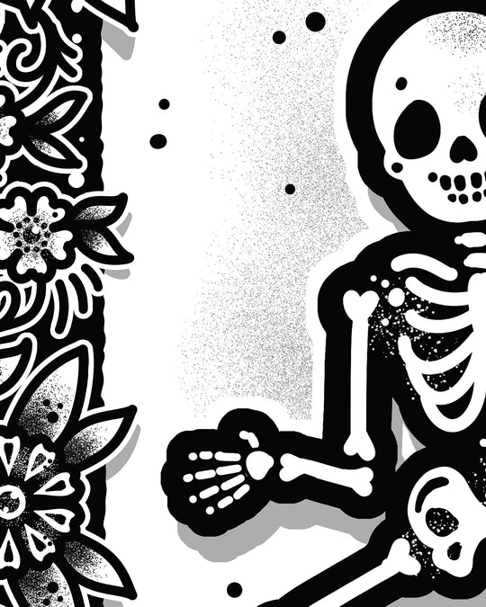 Skeleton Print - Ella Mobbs