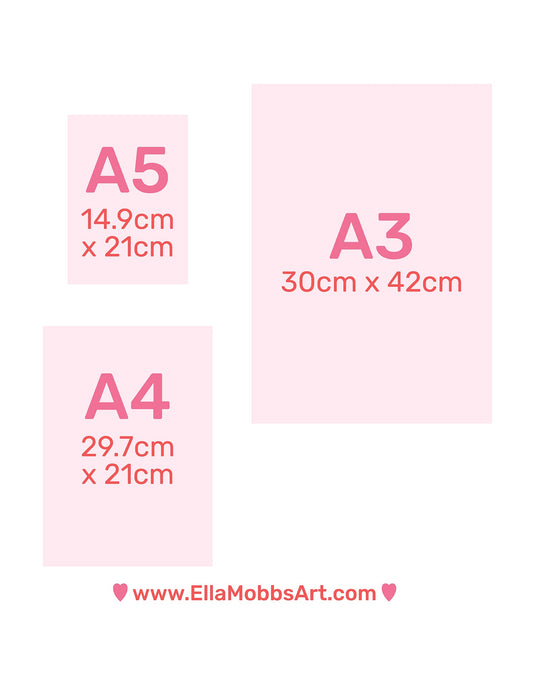 Skeleton Tombstone Print - EllaMobbs