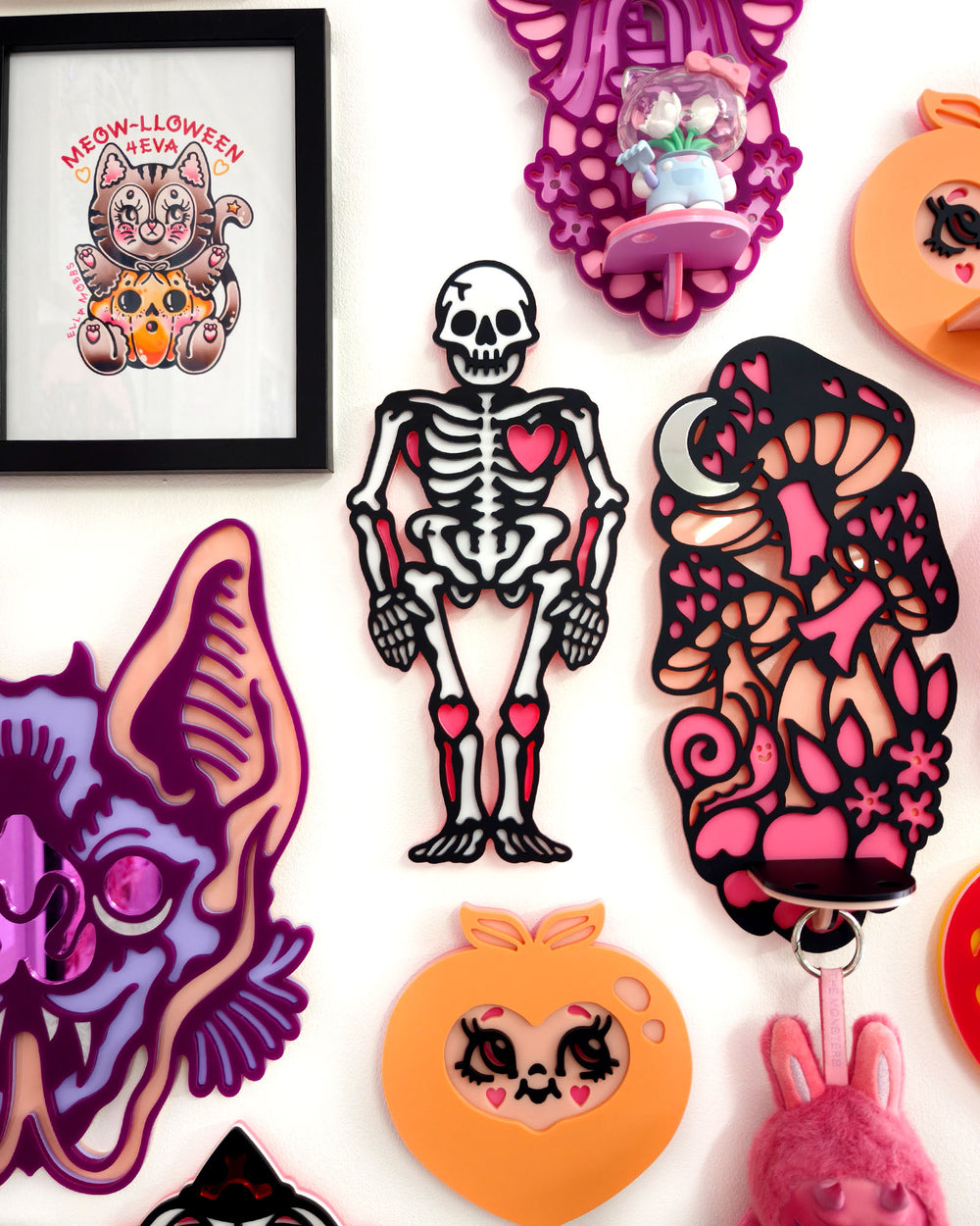 Skeleton - Wall Hanging - Small