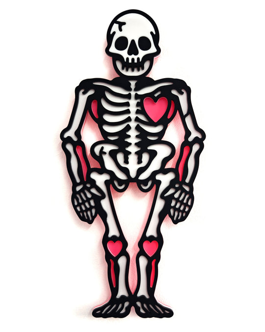 Skeleton - Wall Hanging - Small