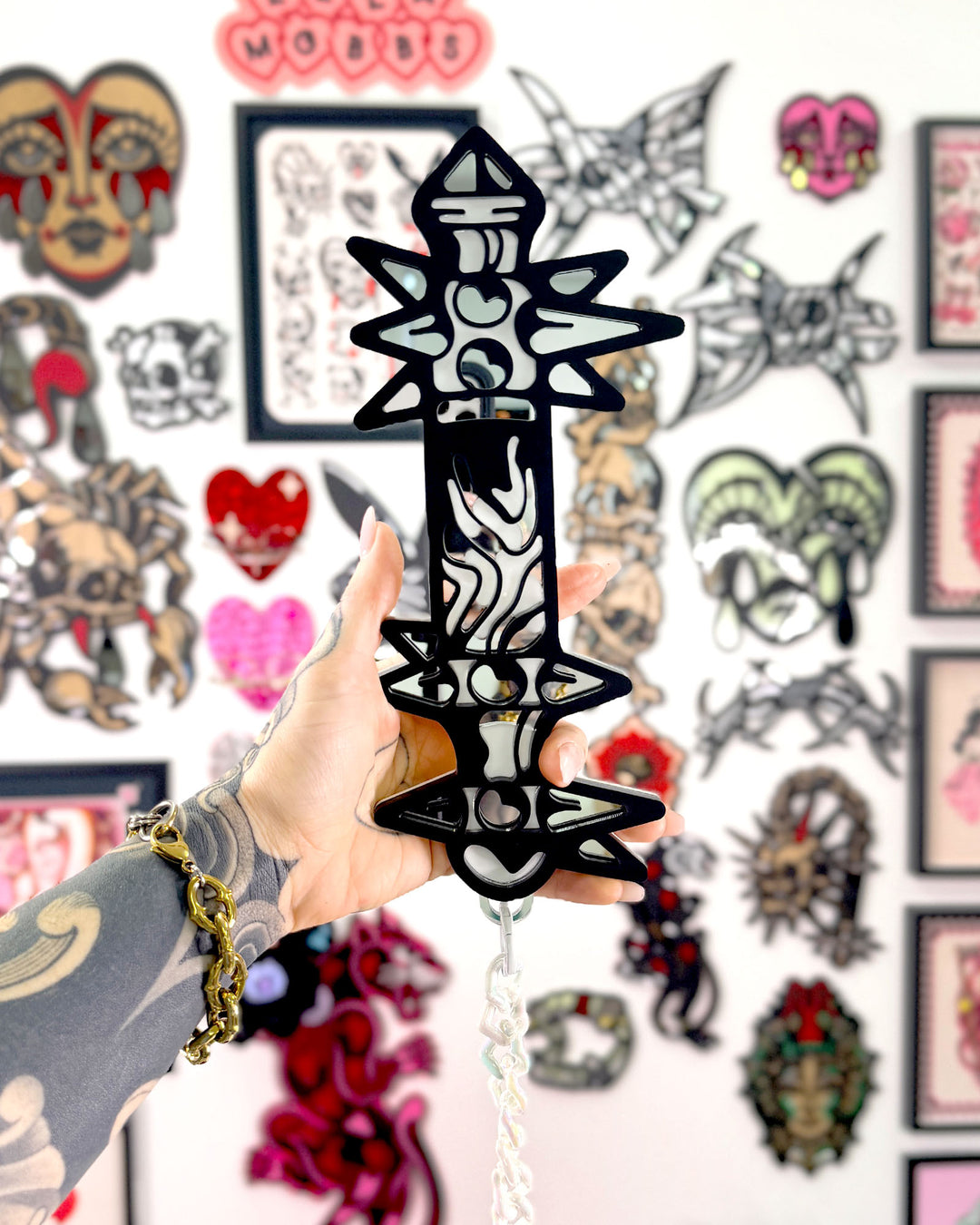 Skull Flail 73cm/28.7"