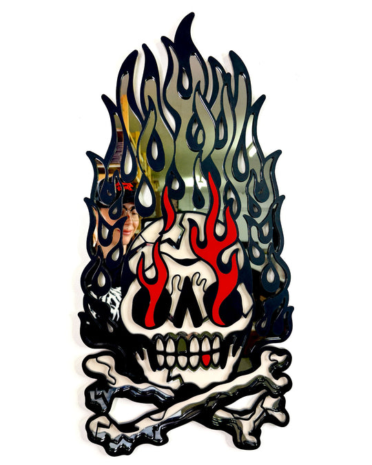Skull Flames 60cm/23.6"