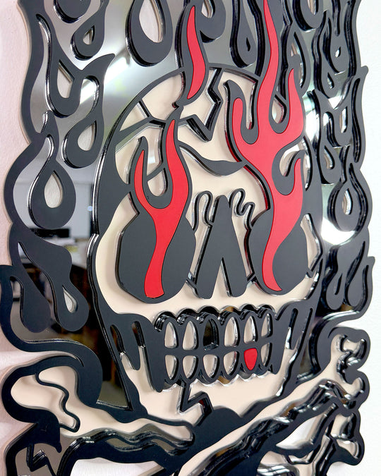 Skull Flames 60cm/23.6"
