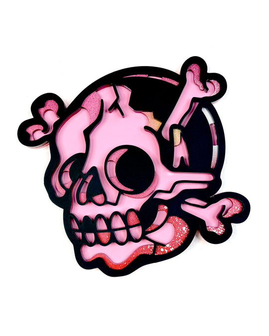 Skull Head 15cm/5.9" (Painted One-off)