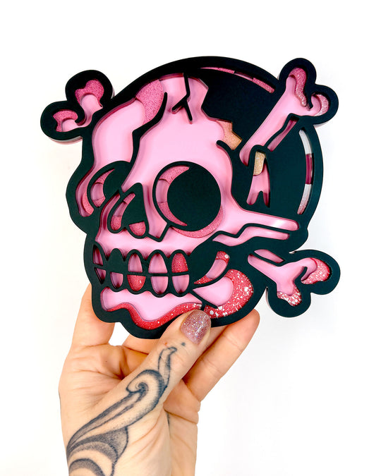 Skull Head 15cm/5.9" (Painted One-off)