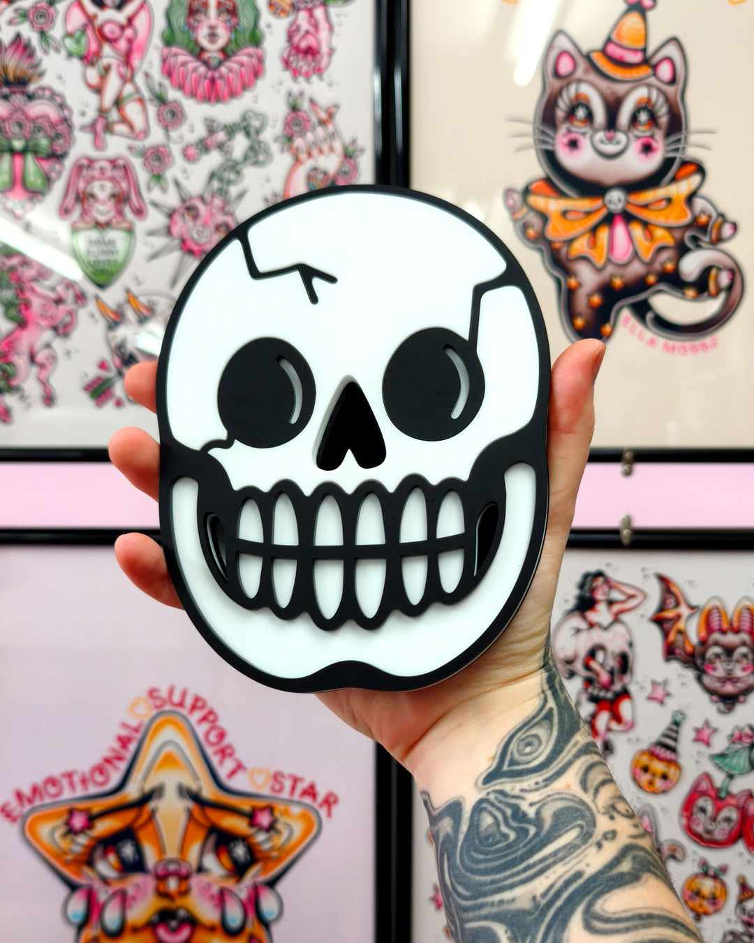 Skull - Wall Hanging - Mini