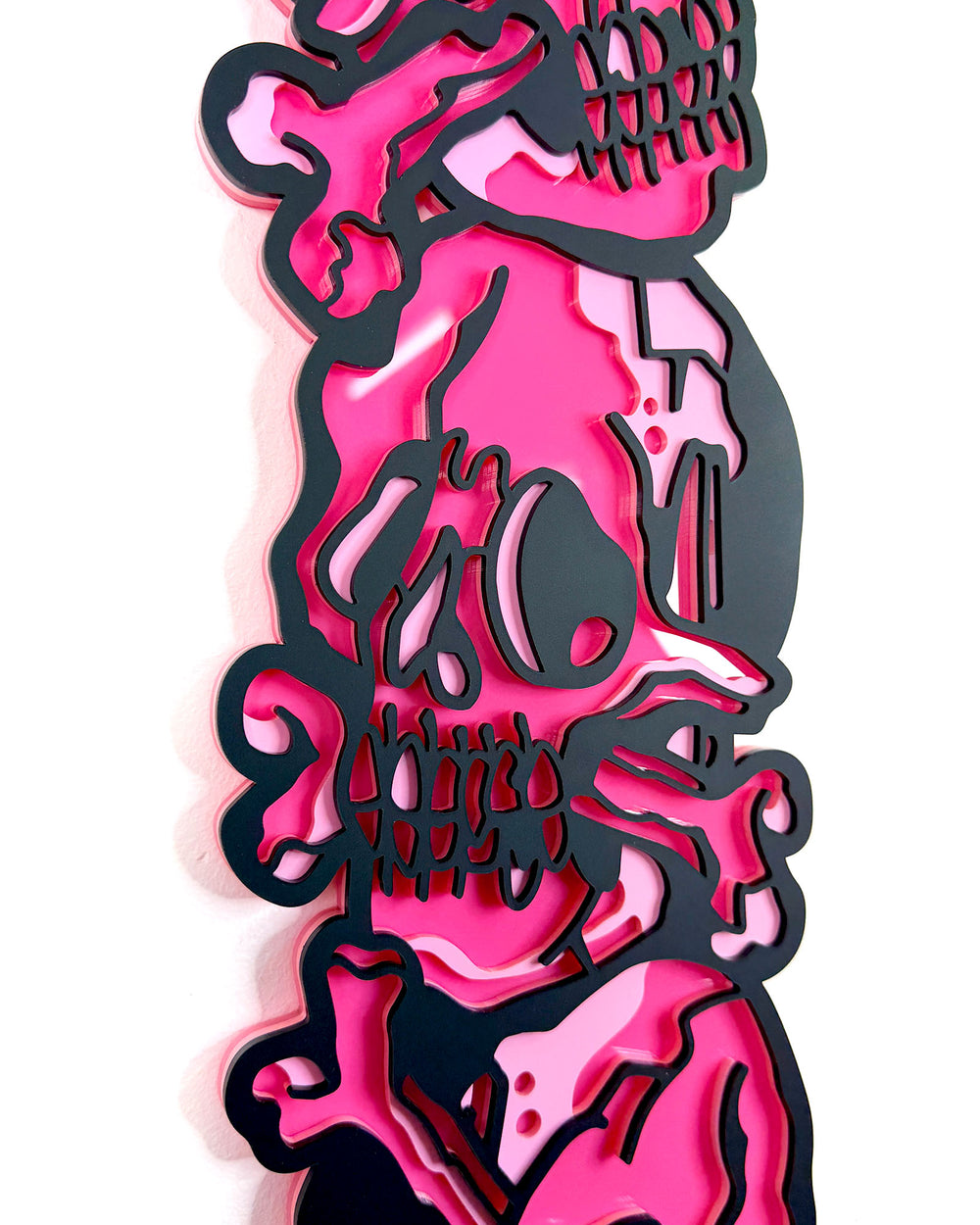 Skull Stack 60cm/23.6" (Pink 2 of 2)