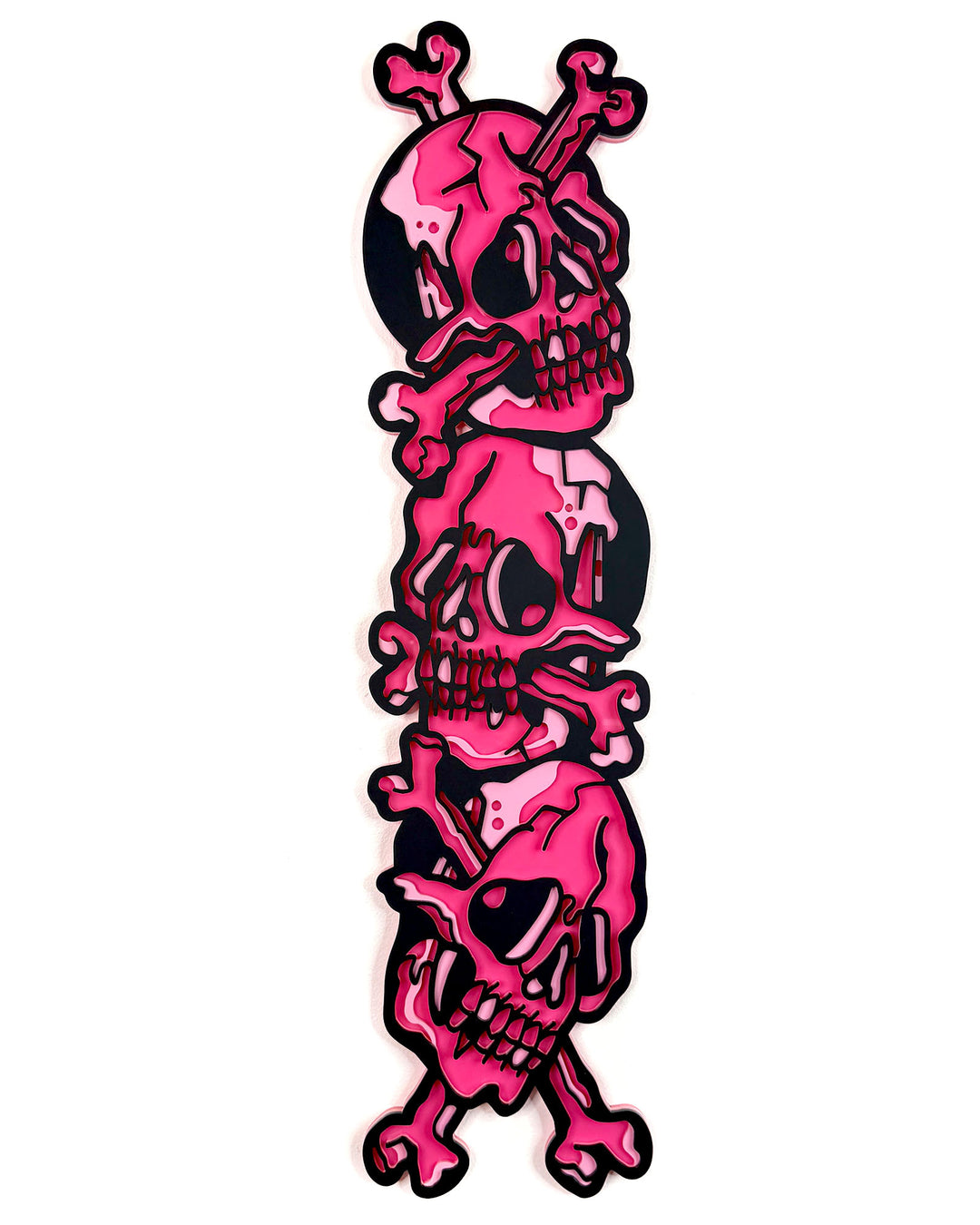 Skull Stack 60cm/23.6" (Pink 2 of 2)