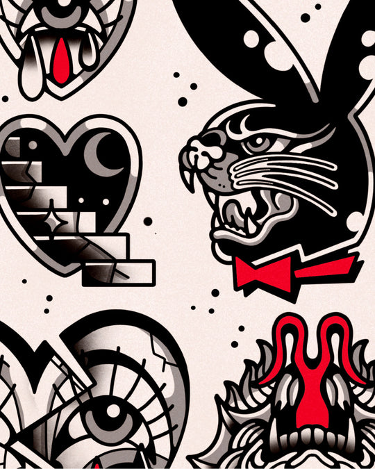 Skulls Flash Part One Print