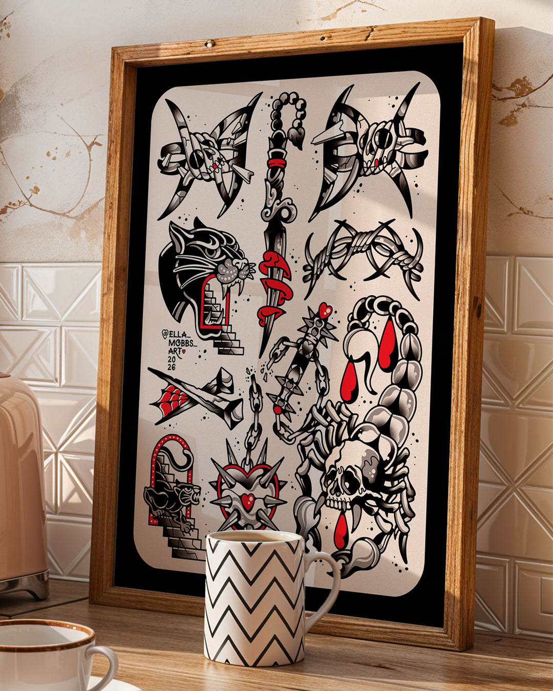 Skulls Flash Part Two Print