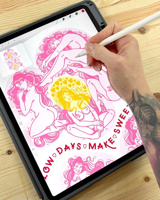 Slow Days Print - Ella Mobbs