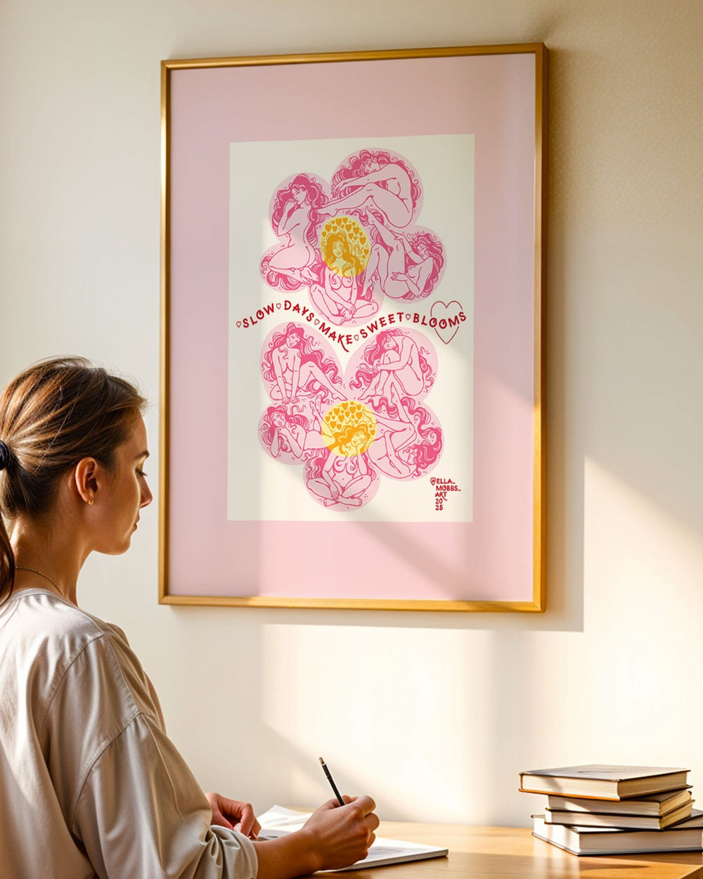 Slow Days Print - Ella Mobbs