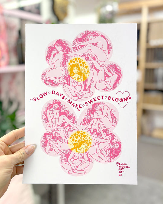 Slow Days Print - Ella Mobbs