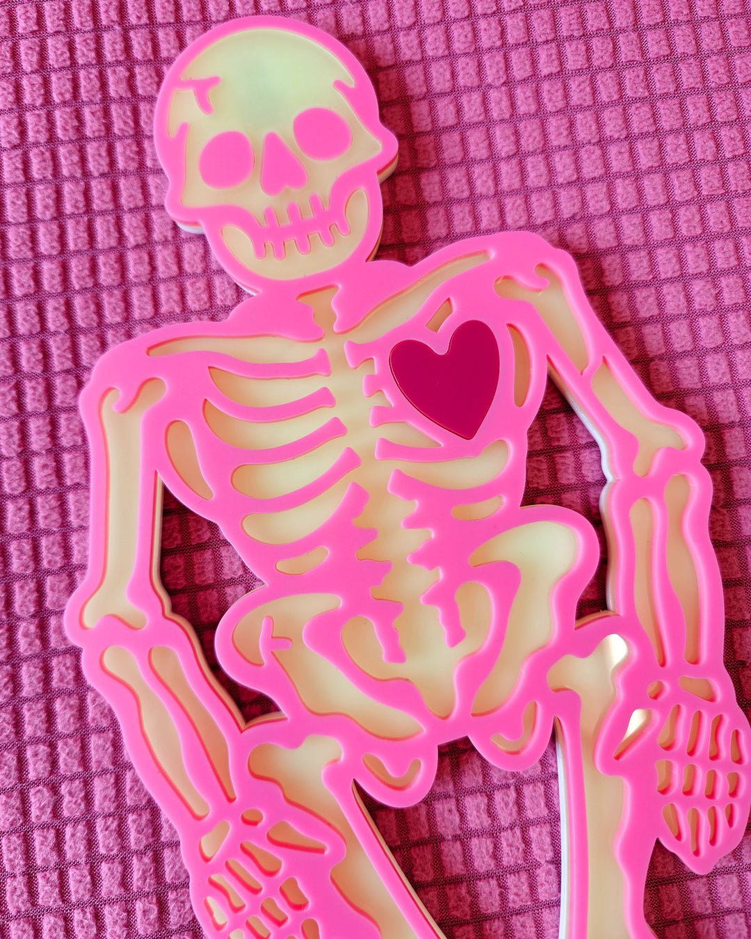 Small Skeleton Wall Hanging (Glow in Dark)