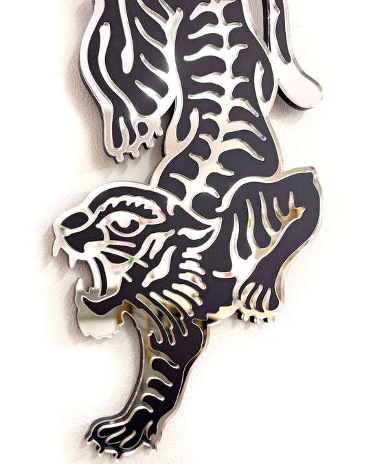 Small Tiger Wall Hanging (Black)