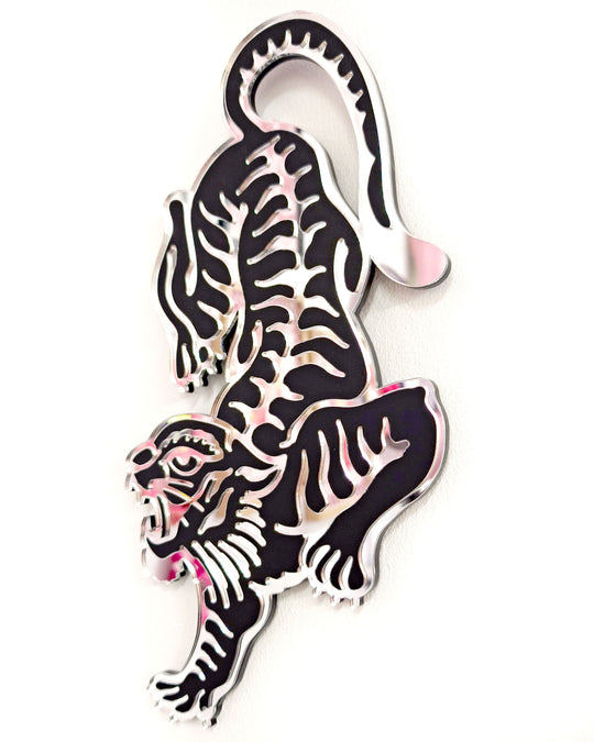 Small Tiger Wall Hanging (Black)